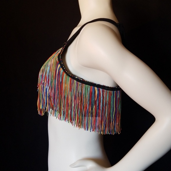 NEW ITEM.   Fun festival crop top - Picture 4 of 6